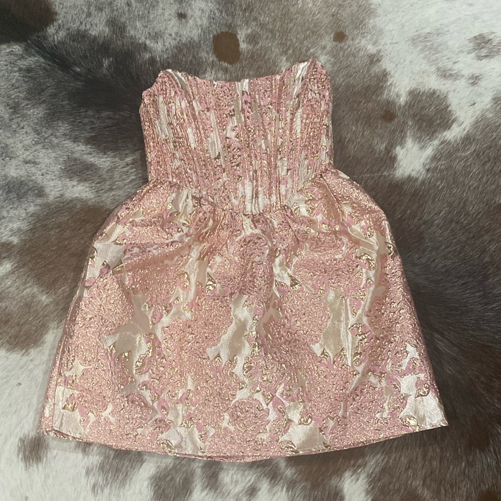 NWT Akira beautiful strapless dress, perfect for a baby shower, rodeo, etc